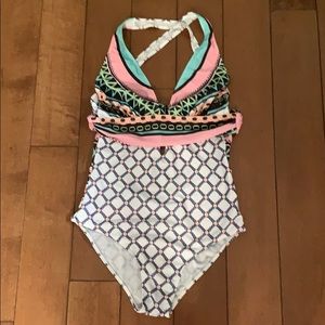 Sexy one piece bathing suit